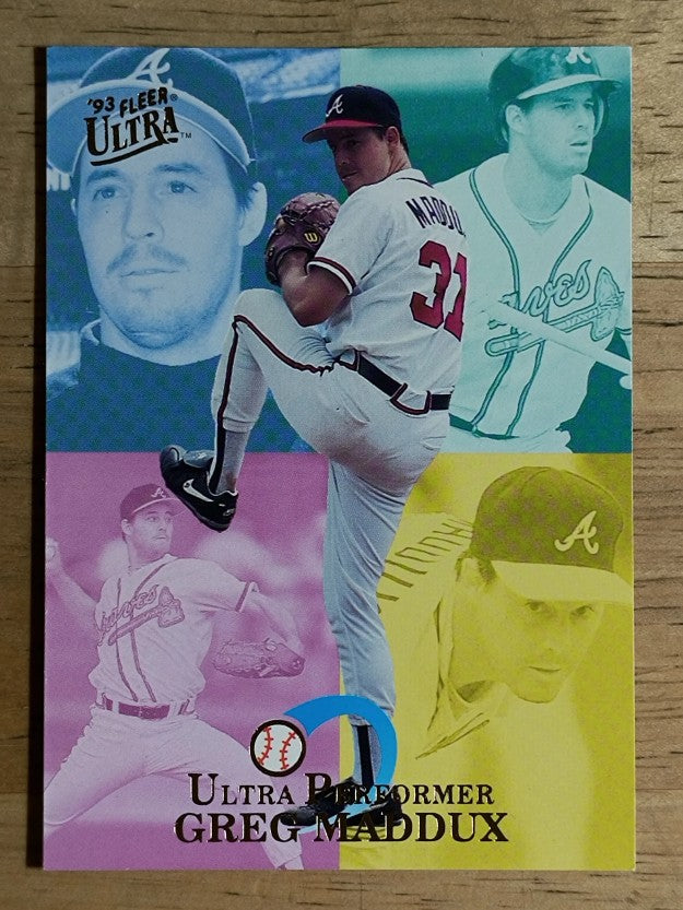 1993 Ultra Performers #6 Greg Maddux