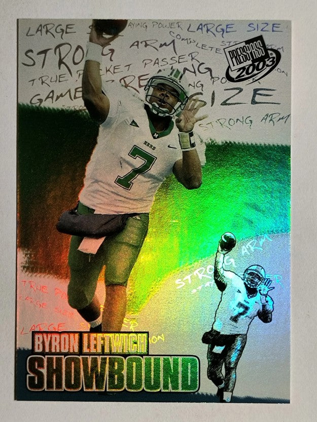 2003 Press Pass Showbound #SB1 Byron Leftwich