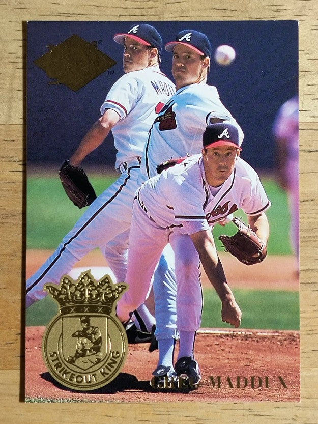 1994 Ultra Strikeout Kings #3 Greg Maddux (NM)