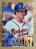 1997 Ultra Checklists #B7 Greg Maddux