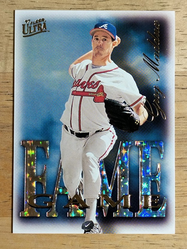1997 Ultra Fame Game #6 Greg Maddux