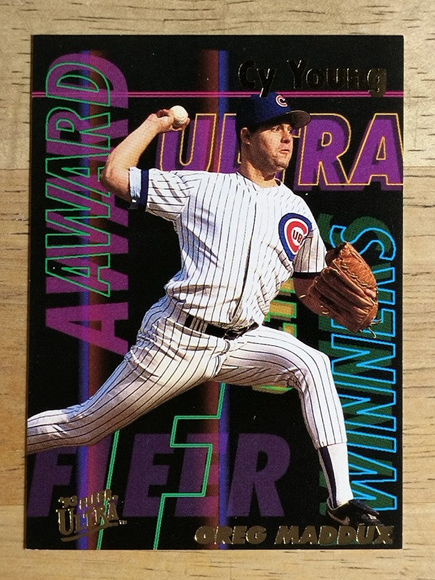 1993 Ultra Award Winners #22 Greg Maddux