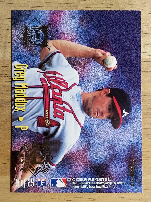 1995 Fleer All-Stars #9 Greg Maddux/Jimmy Key