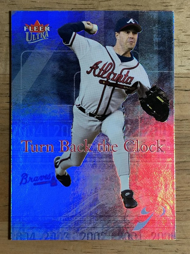 2004 Ultra Turn Back the Clock #17 Greg Maddux Braves