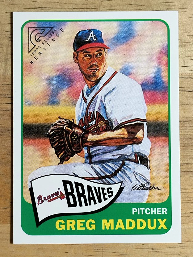 2001 Topps Gallery Heritage #GH2 Greg Maddux