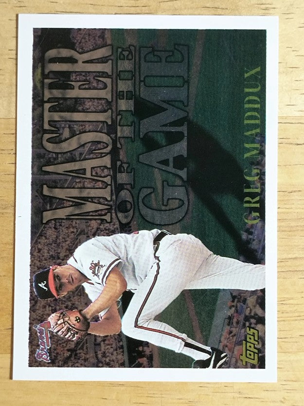 1996 Topps Masters of the Game #19 Greg Maddux