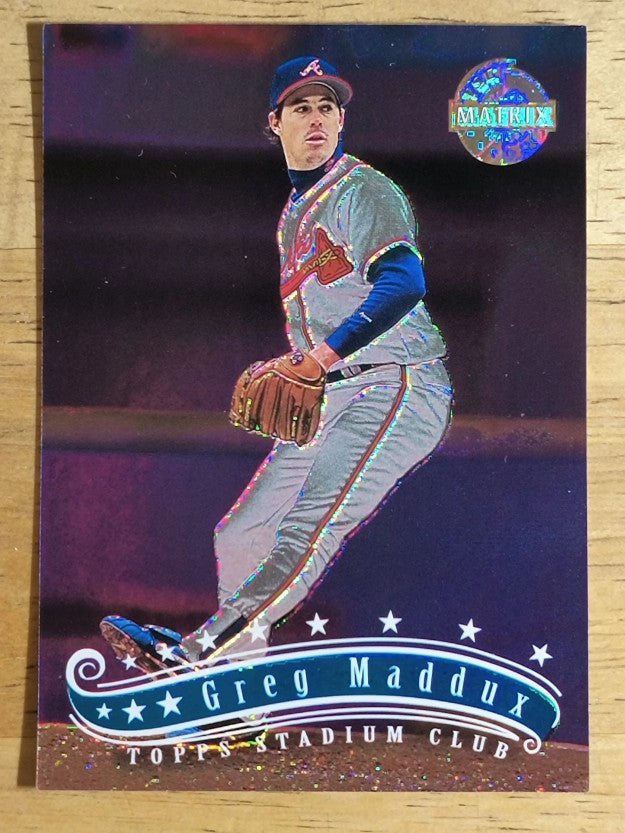 1997 Stadium Club Matrix #196 Greg Maddux