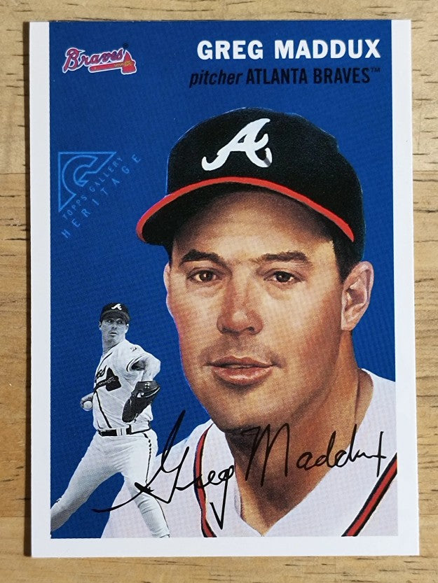 2000 Topps Gallery Heritage #TGH3 Greg Maddux