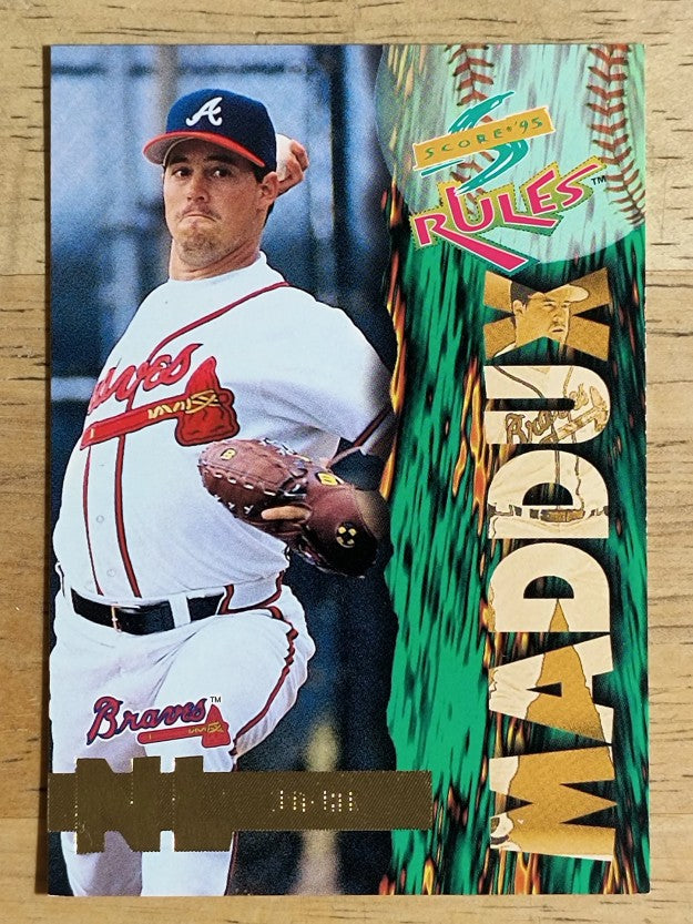 1995 Score Rules #SR15 Greg Maddux