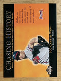 2002 Upper Deck Chasing History #CH13 Greg Maddux