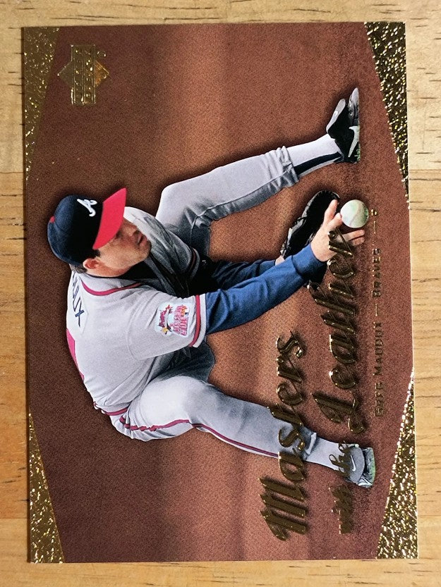 2003 Upper Deck Masters with the Leather #L3 Greg Maddux