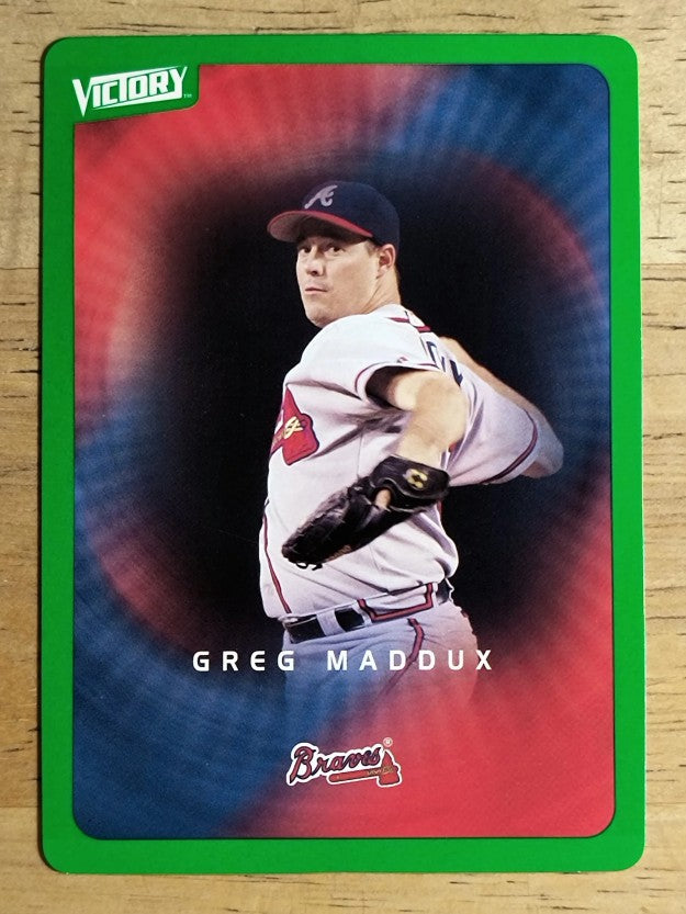 2003 Upper Deck Victory Tier 1 Green #10 Greg Maddux