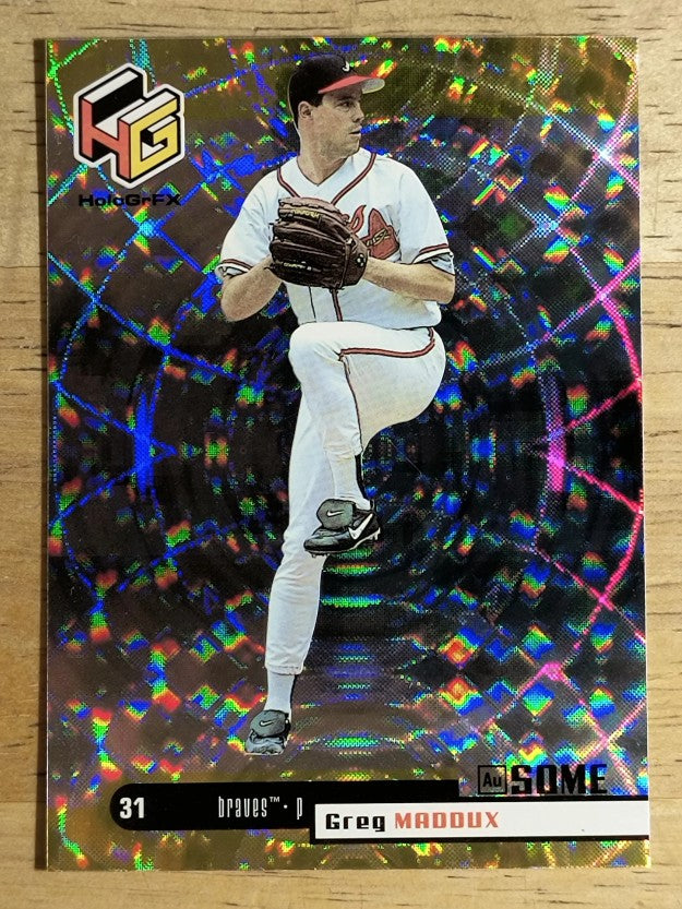 1999 Upper Deck HoloGrFX AuSOME #7 Greg Maddux