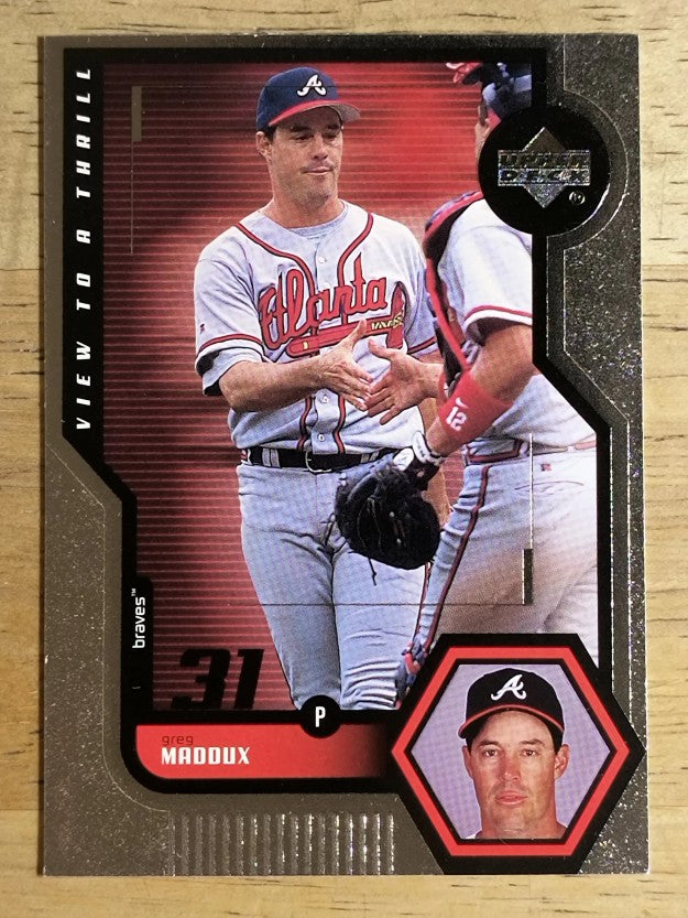 1999 Upper Deck View to a Thrill #V5 Greg Maddux