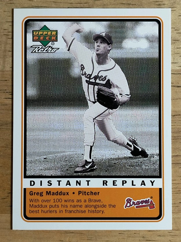 1999 Upper Deck Retro Distant Replay #D4 Greg Maddux