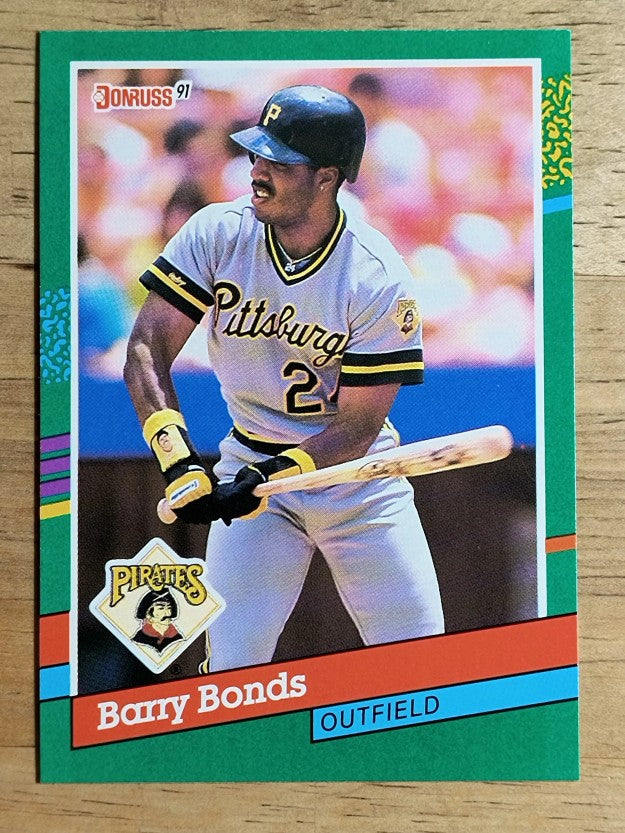 1991 Donruss #495 Barry Bonds