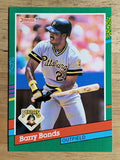 1991 Donruss #495 Barry Bonds