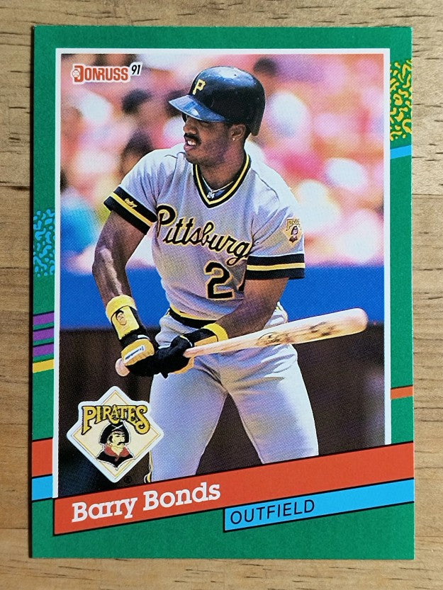 1991 Donruss #495 Barry Bonds