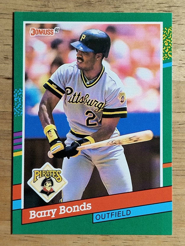 1991 Donruss #495 Barry Bonds