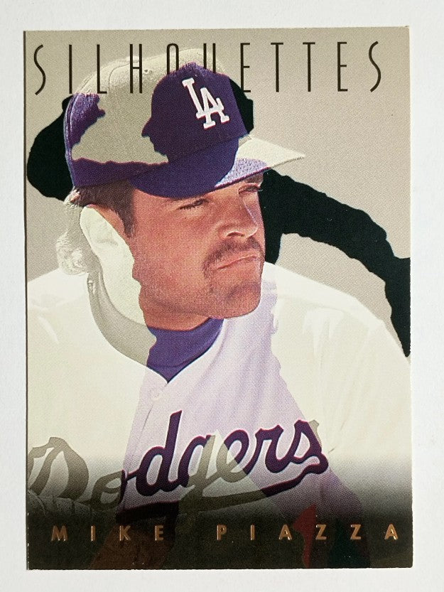 1993 Studio Silhouettes #9 Mike Piazza (EX)
