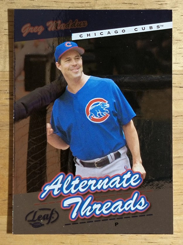 2005 Leaf Alternate Threads #5 Greg Maddux
