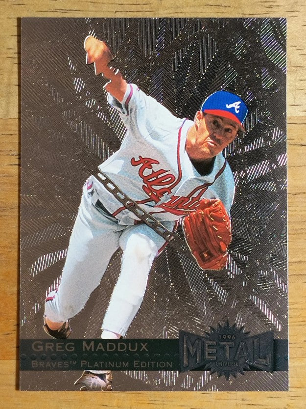 1996 Metal Universe Platinum #134 Greg Maddux