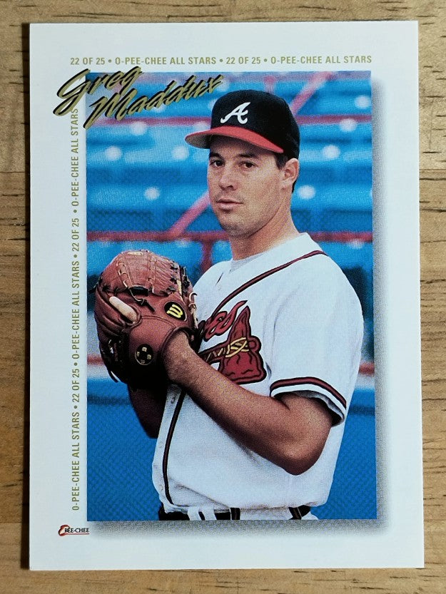 1994 O-Pee-Chee All-Star Redemptions #22 Greg Maddux