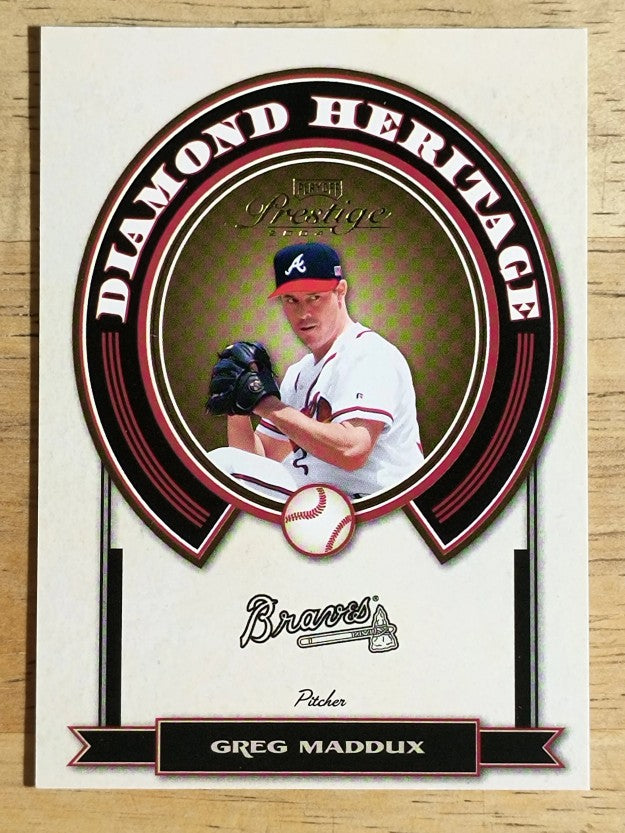 2004 Playoff Prestige Diamond Heritage #2 Greg Maddux