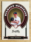 2004 Playoff Prestige Diamond Heritage #2 Greg Maddux