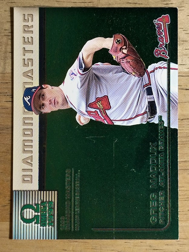 1999 Pacific Omega Diamond Masters #6 Greg Maddux (EXMT)