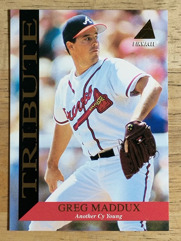 1994 Pinnacle Tribute #TR12 Greg Maddux