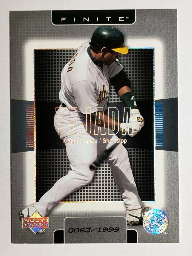2003 Upper Deck Finite #71 Miguel Tejada
