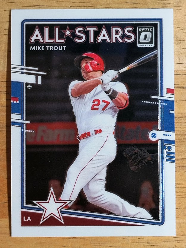 2020 Donruss Optic #197 Mike Trout AS