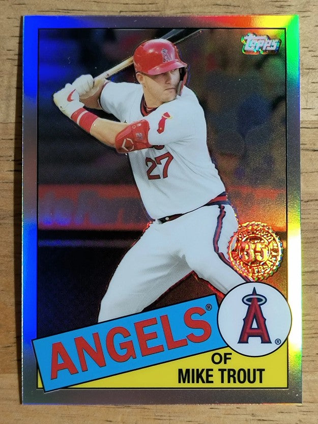2020 Topps Chrome '85 Topps #85TC1 Mike Trout
