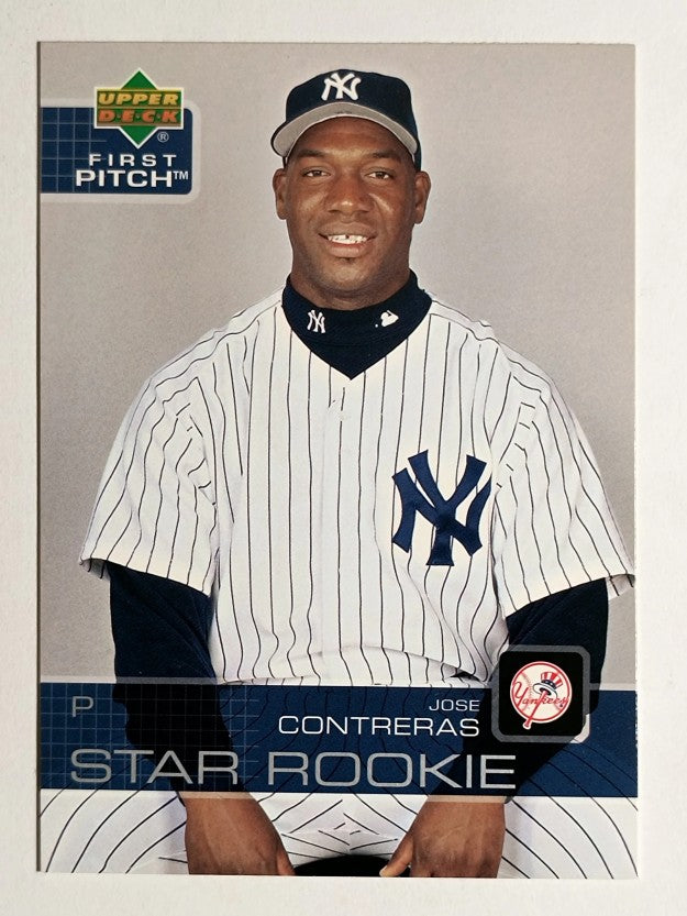 2003 Upper Deck First Pitch #272 Jose Contreras SP RC