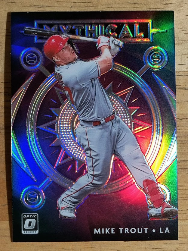 2020 Donruss Optic Mythical Holo #M4 Mike Trout