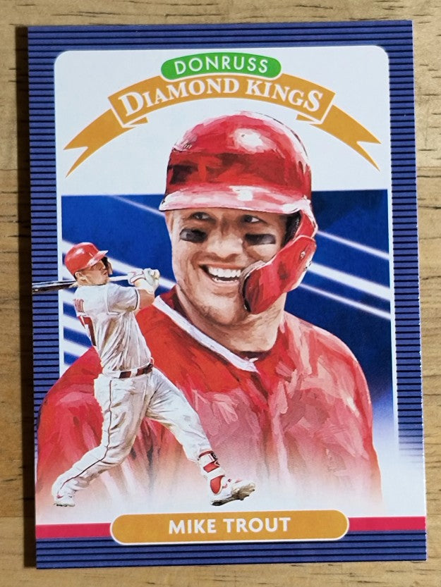 2020 Donruss #9 Mike Trout DK
