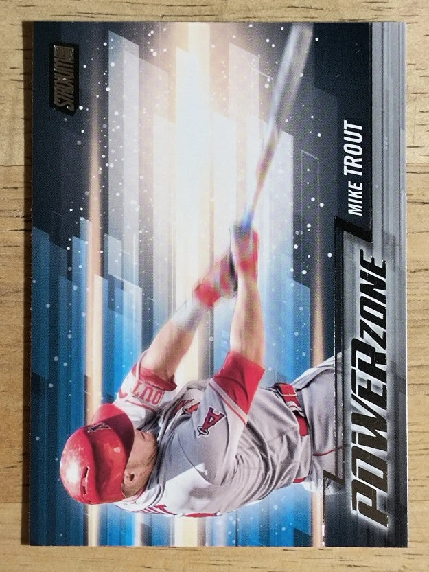 2018 Stadium Club Power Zone #PZMT Mike Trout