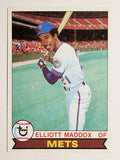 1979 Topps #69 Elliott Maddox (EX)