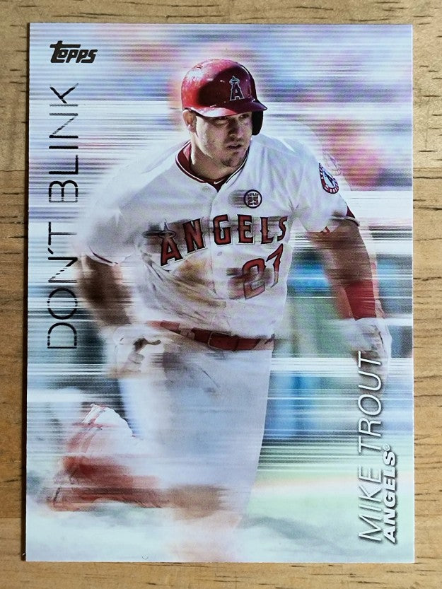 2018 Topps Update Don't Blink #DB5 Mike Trout