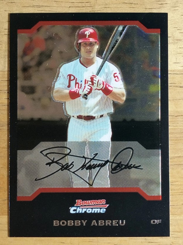 2004 Bowman Chrome #143 Bobby Abreu
