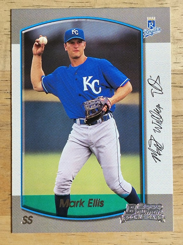 2000 Bowman #244 Mark Ellis RC