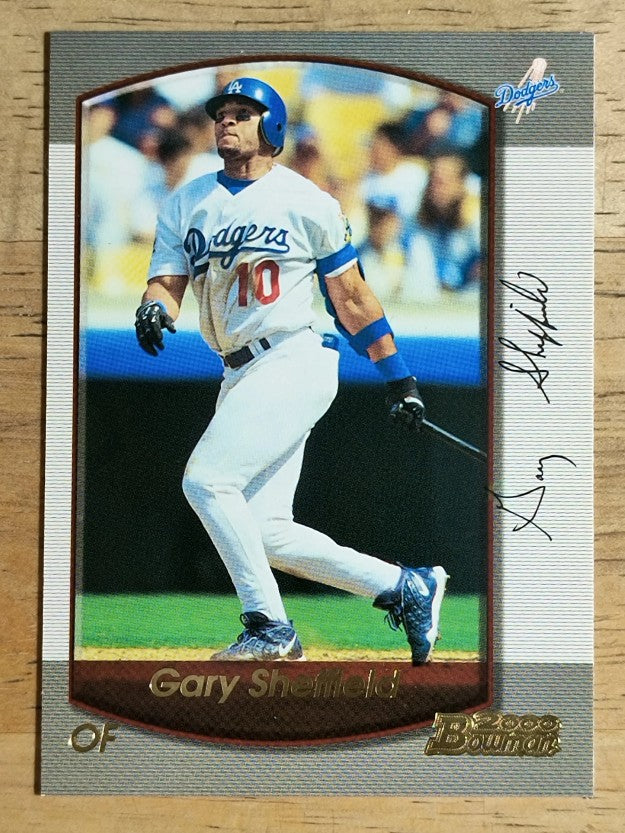 2000 Bowman #134 Gary Sheffield