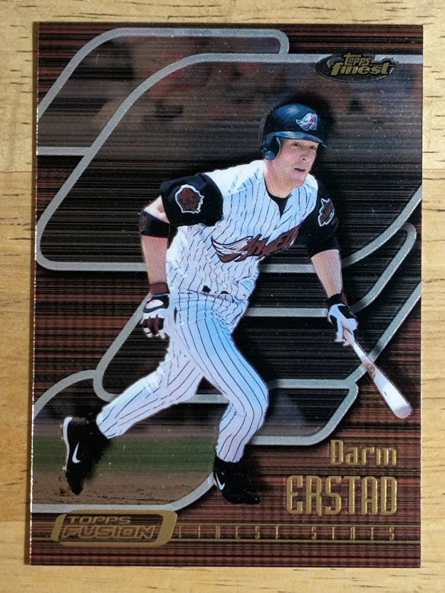 2001 Topps Fusion #47 Darin Erstad FIN