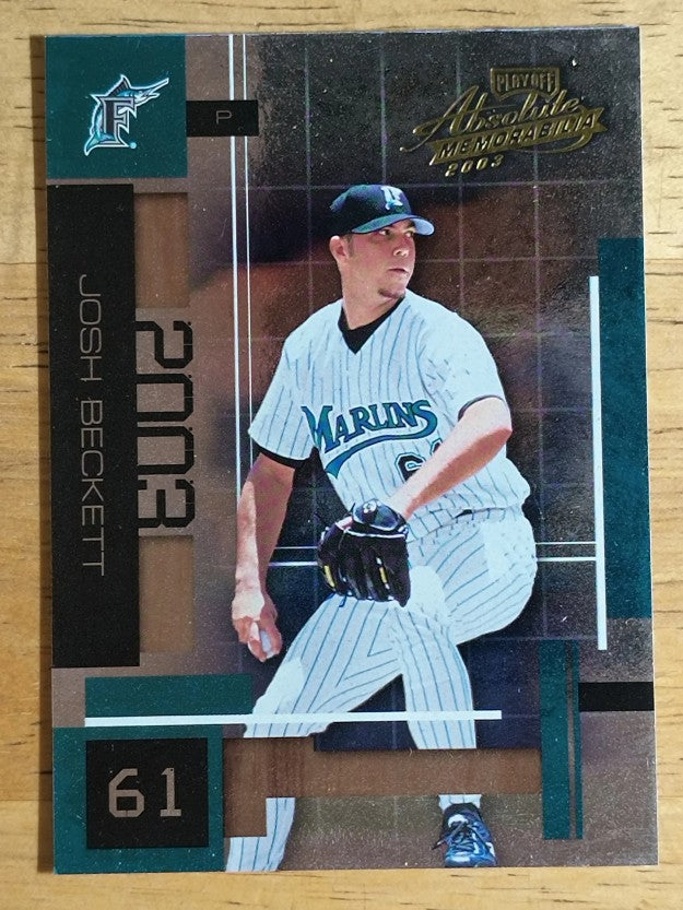 2003 Absolute Memorabilia #95 Josh Beckett