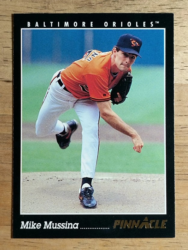 1993 Pinnacle #44 Mike Mussina