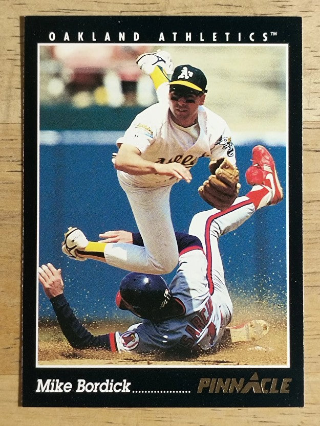 1993 Pinnacle #85 Mike Bordick