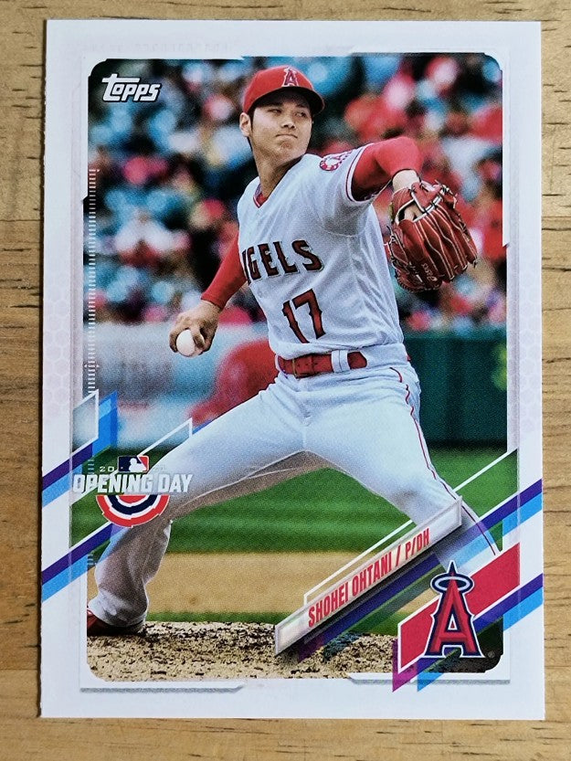 2021 Topps Opening Day #134 Shohei Ohtani