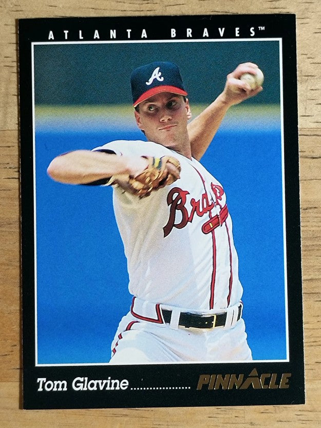1993 Pinnacle #90 Tom Glavine