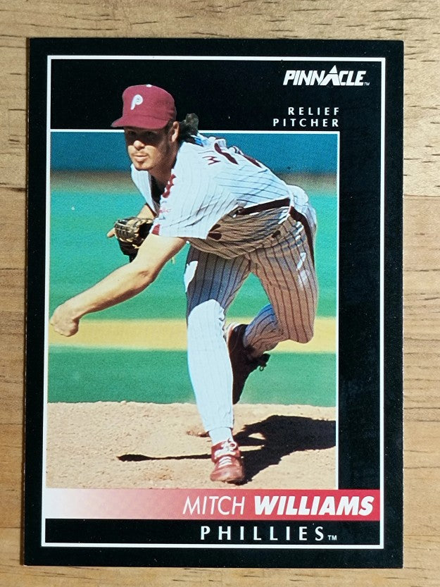 1992 Pinnacle #406 Mitch Williams
